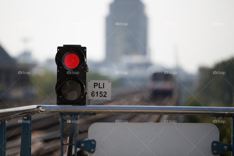 Traffic train light 