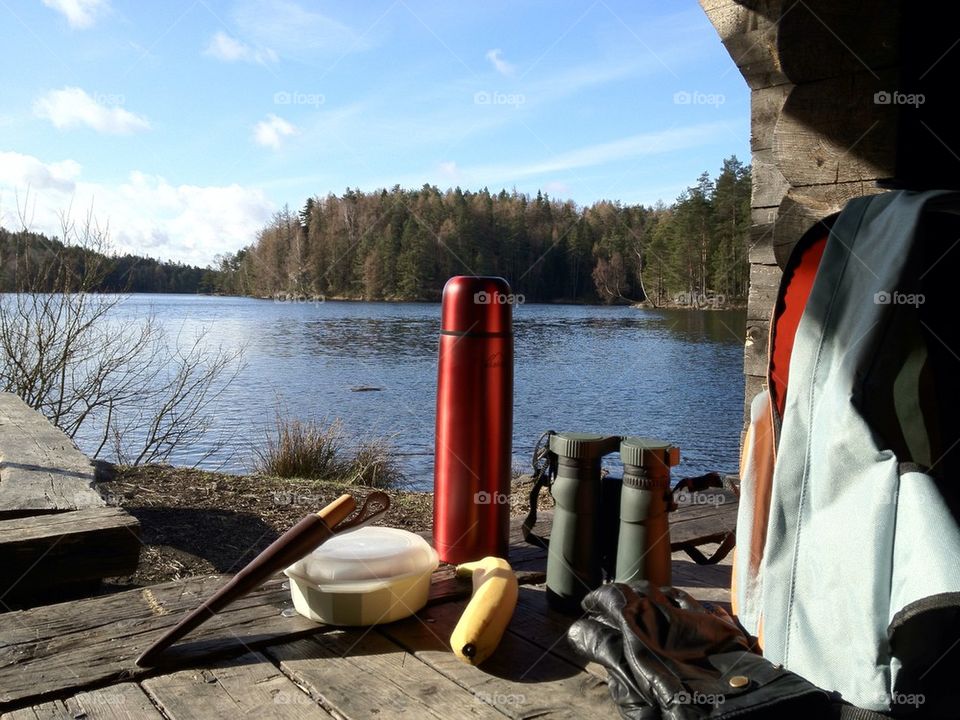 sweden coffee lake picnic by ingimar_lykke_malmquist_json