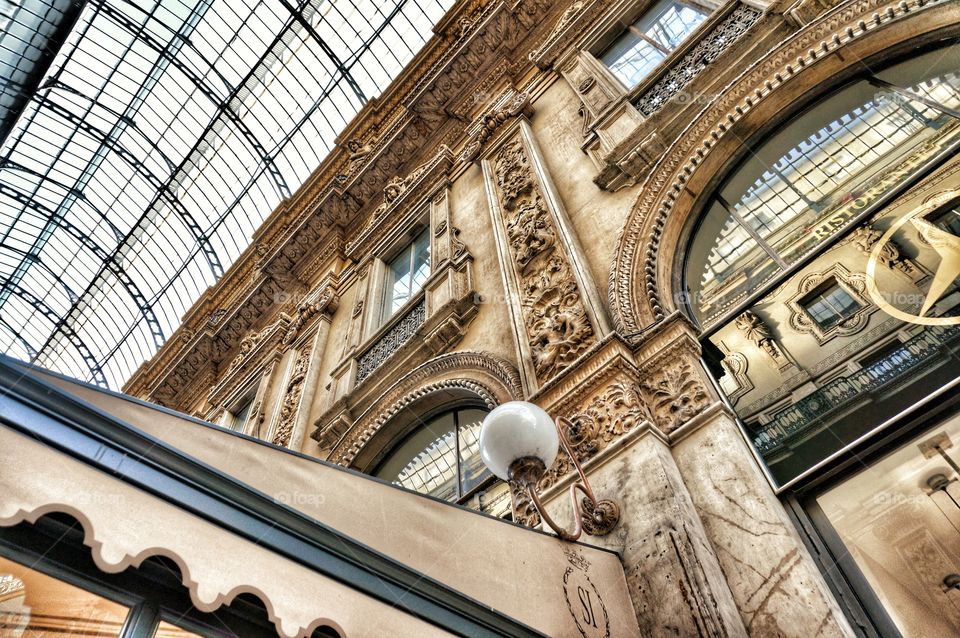 Architecture . Galleria Vittorio Emanuele II