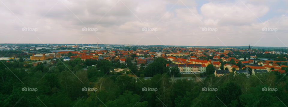 Panorama of Bitterfeld