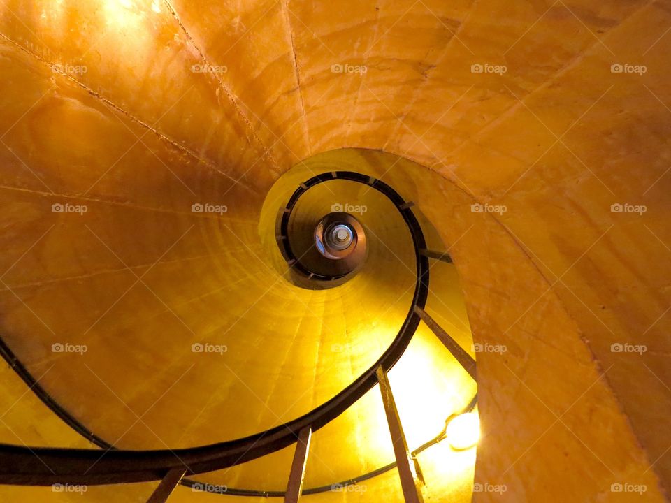 Paris Pantheon - staircase to the crypt