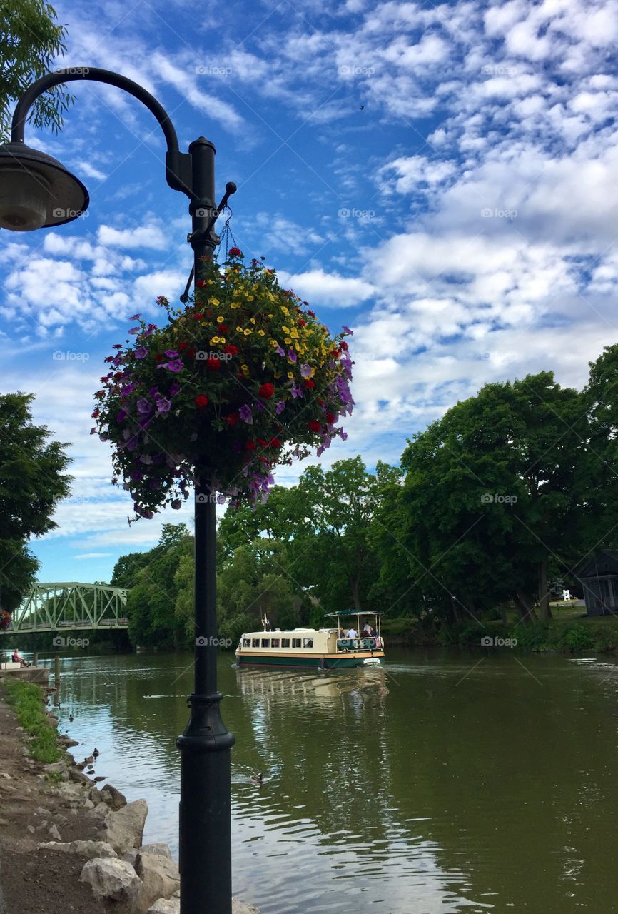 Sam Patch packet boat Erie Canal
