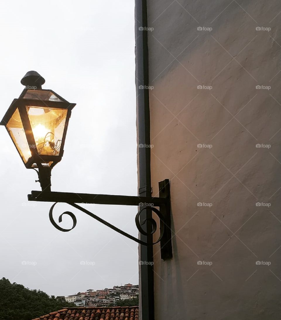 Rustic light fixture