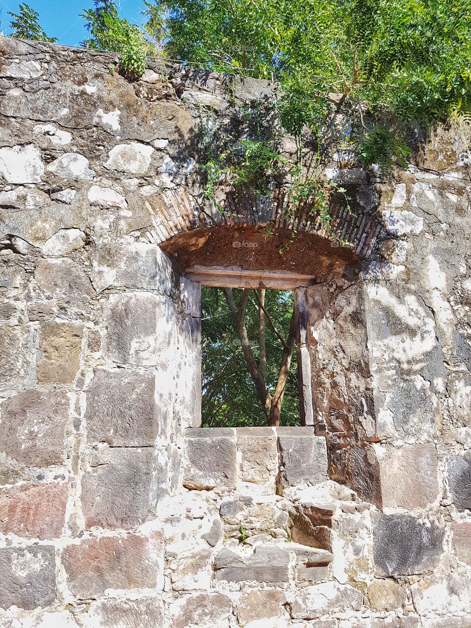 Window from church , built in 1769