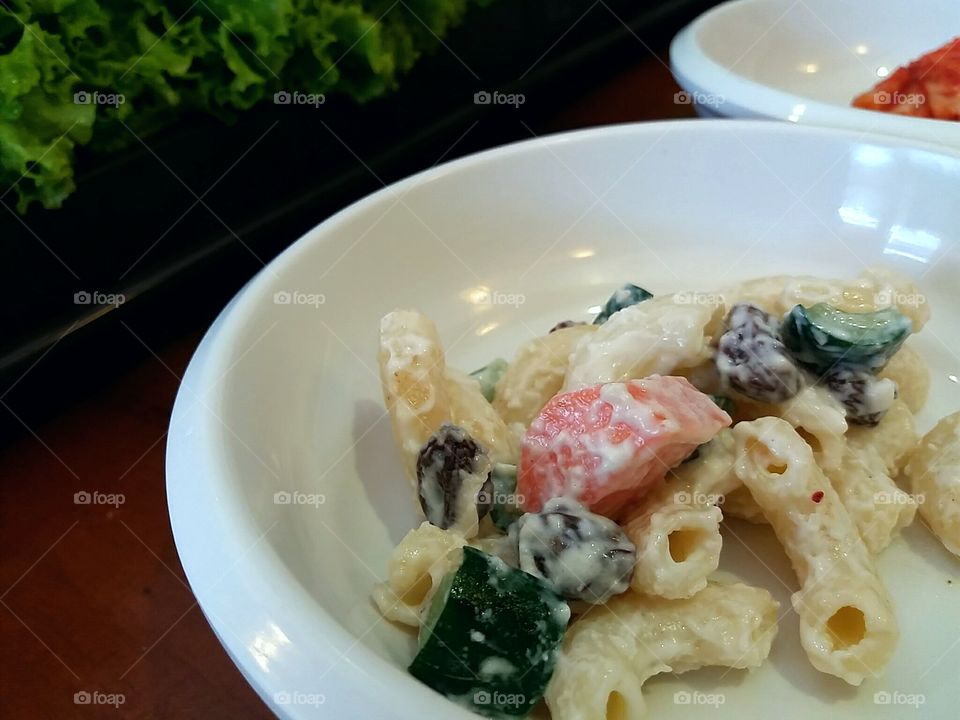 MACARONI SALAD WITH RAISIN