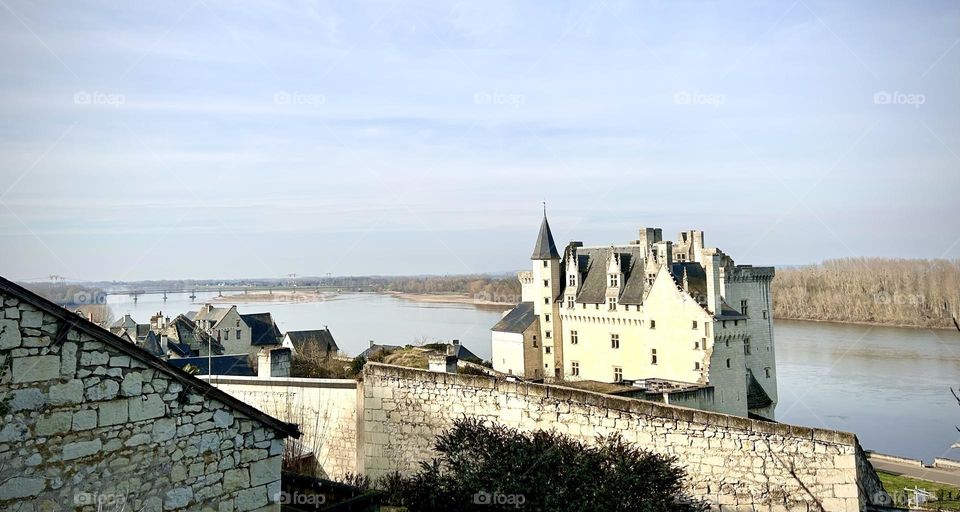 Castle , France February 2023 . 