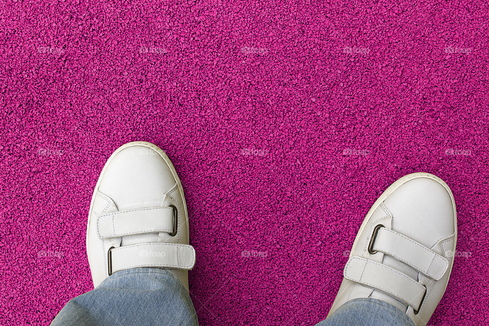 From where I stand ... purple