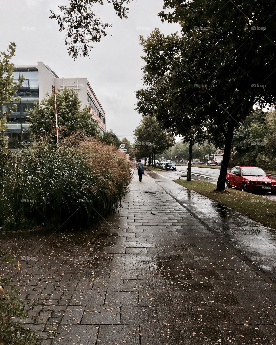 Beginning of autumn in Munich 