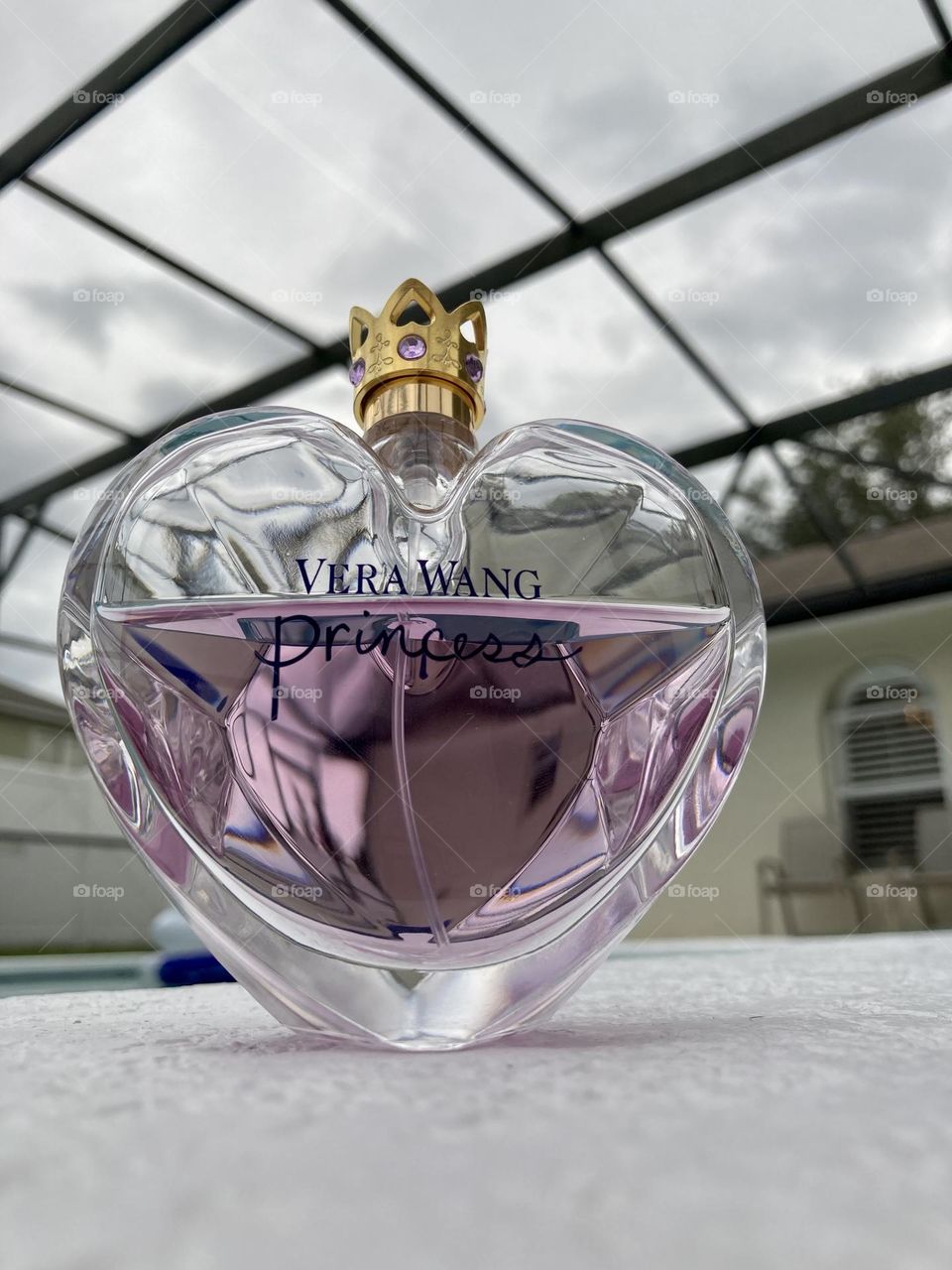 Vera Wang Princess perfume product photography