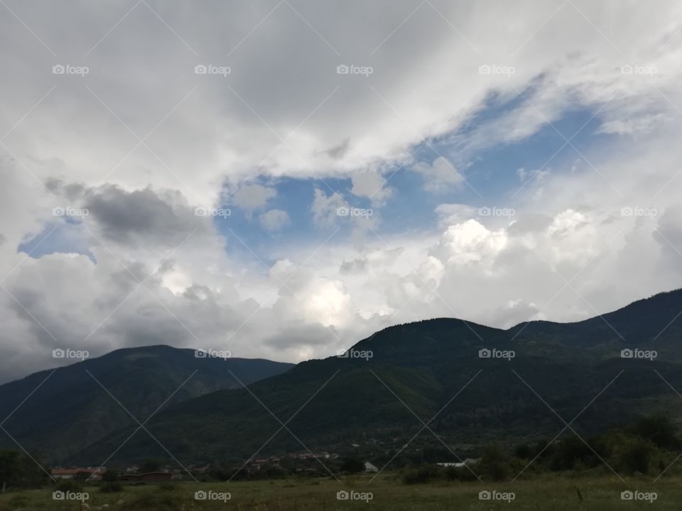 clouds, storm clouds