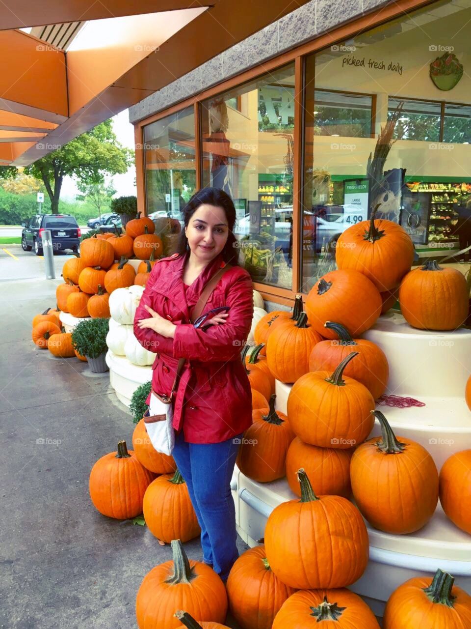 Me and pumpkins 