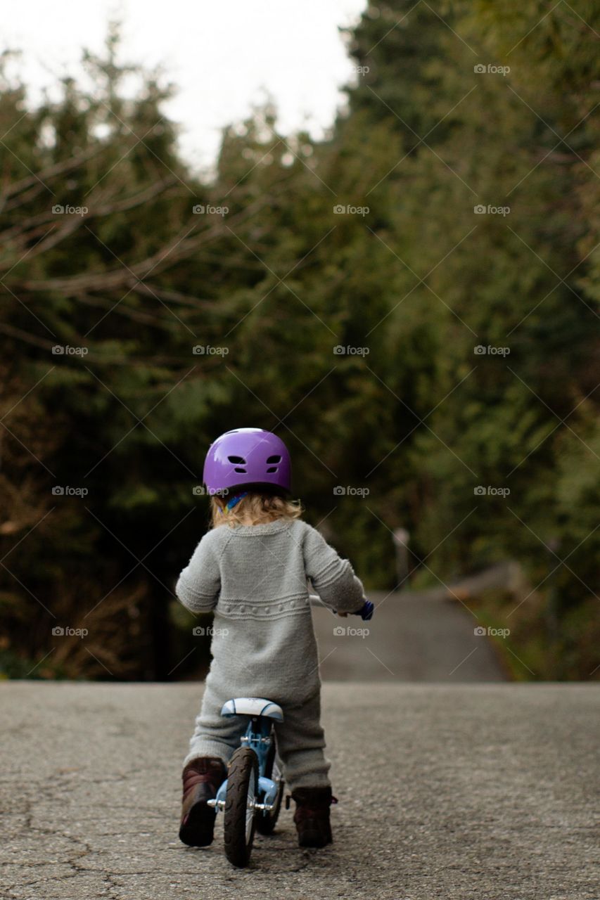 Beautiful bicycle children