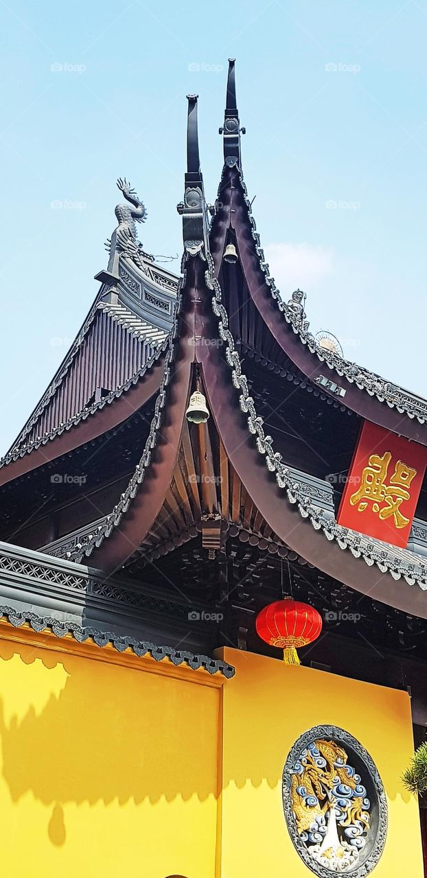 Shanghai Jade Buddha Temple Building