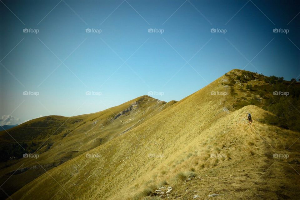 hiking / trailrunning in the italian alps.