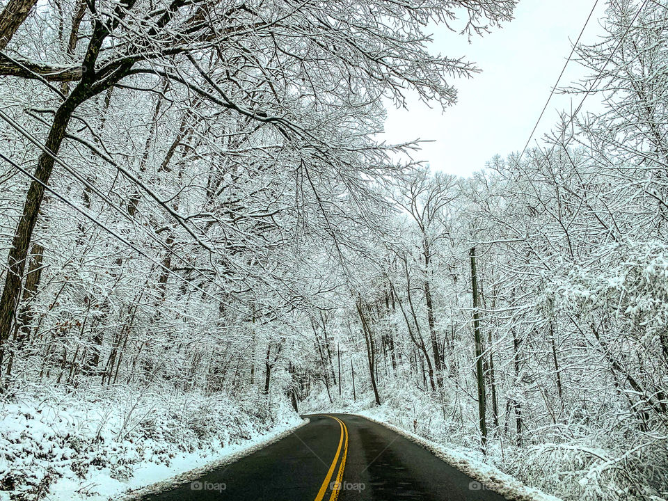 Winter road