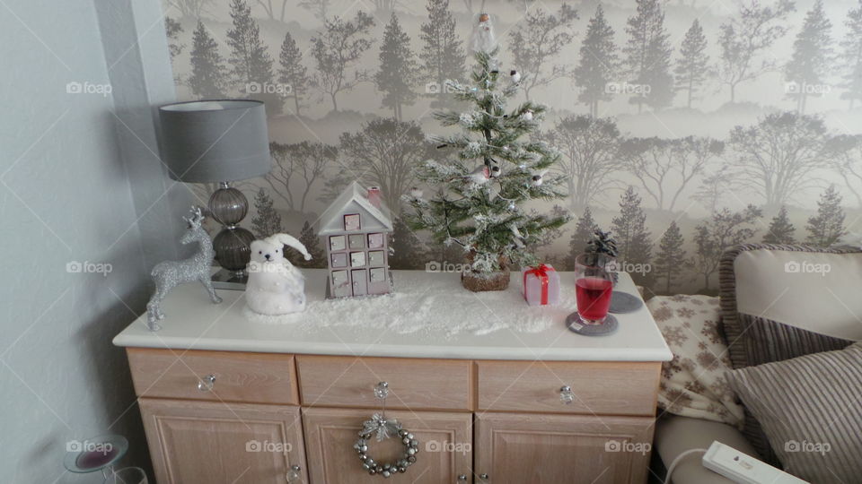 Christmas sideboard decorations