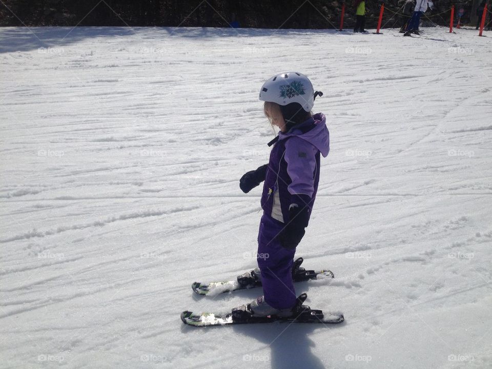 Little skier