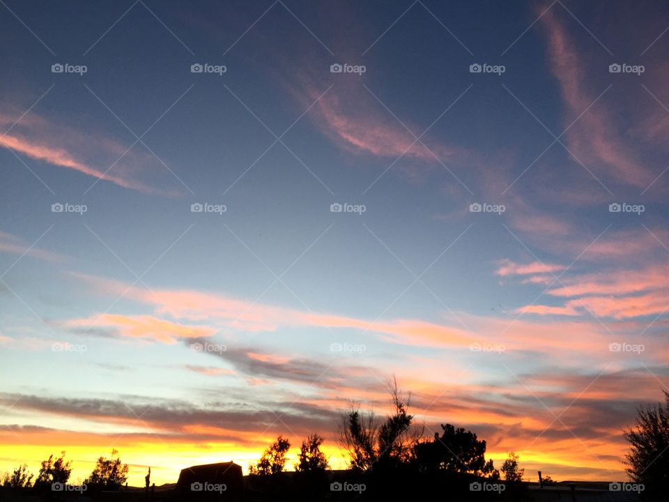 Wyoming  September Sunset. Just another beautiful sunset in Wyoming 