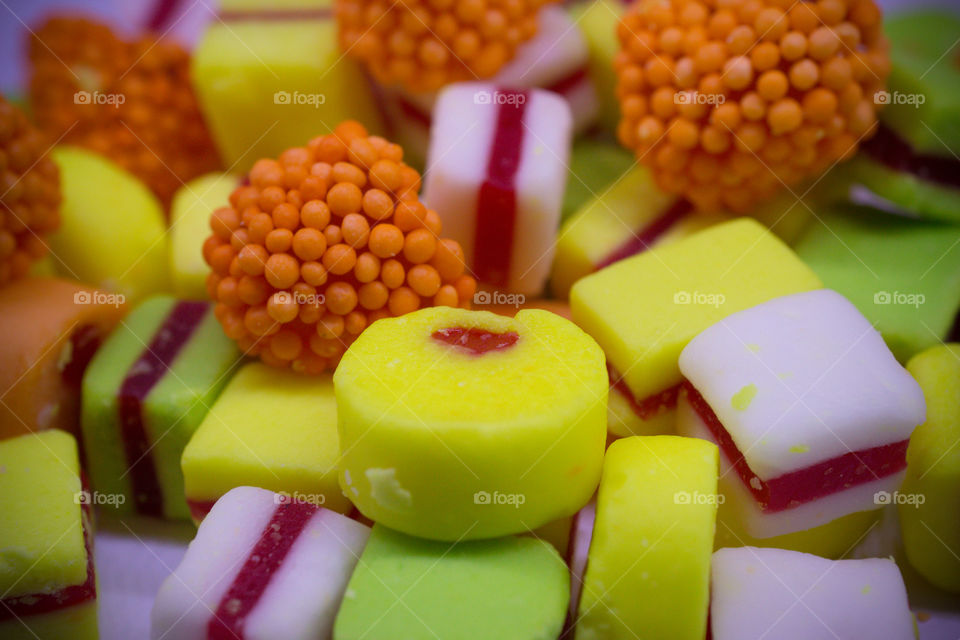 soft colorful candy