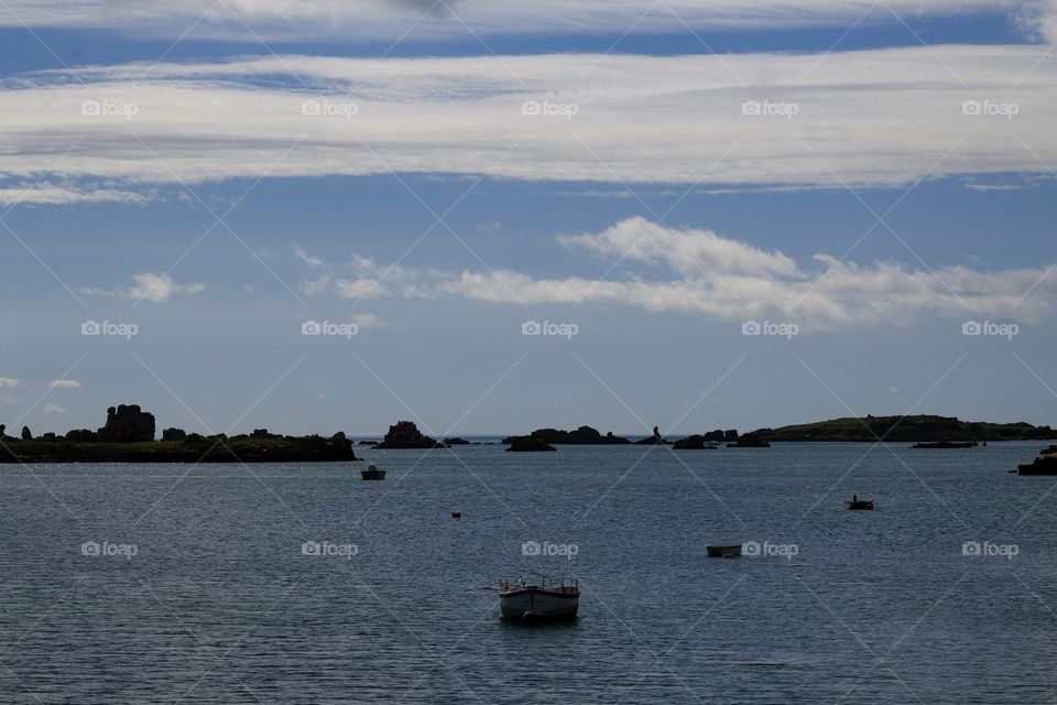 view of the coast of the sea