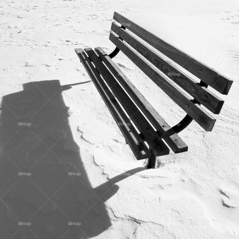 No Person, Beach, Snow, Chair, Sand