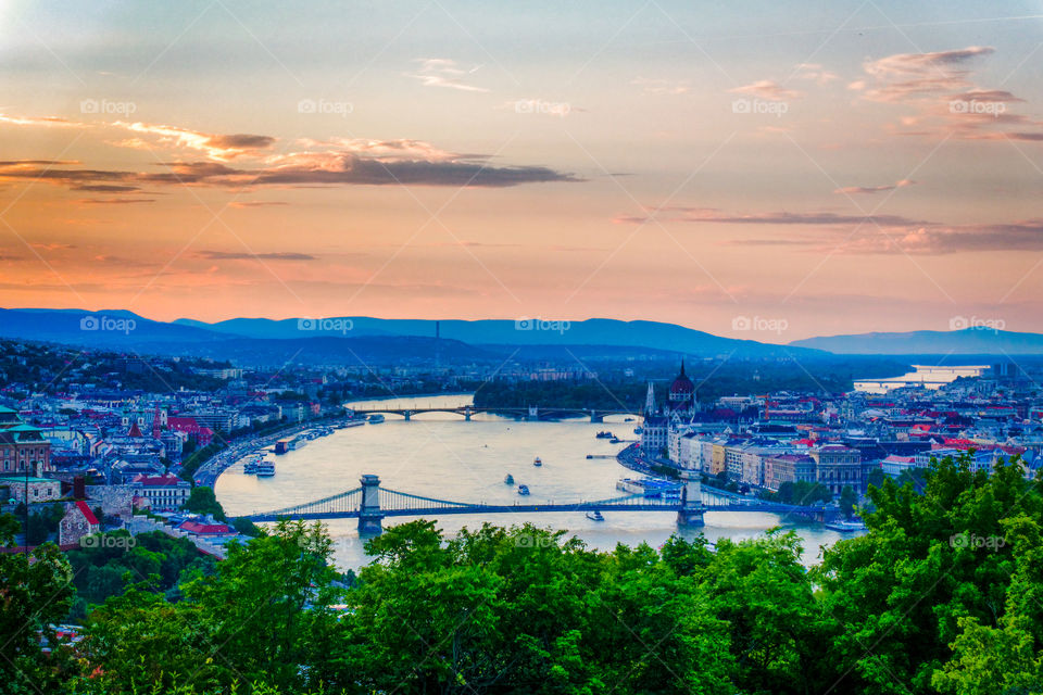 View to Budapest