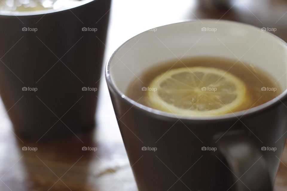 Hot Drink with Lemon