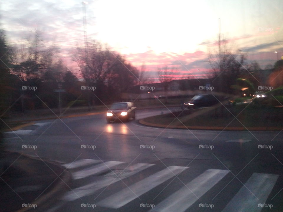 Road, Blur, Car, Street, Traffic