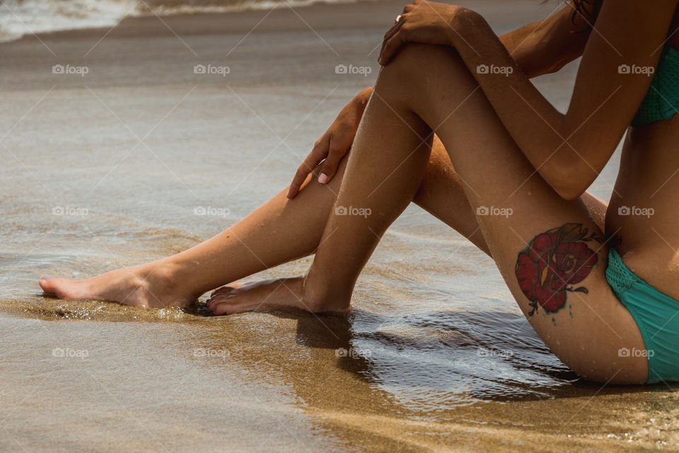 Girl and sea