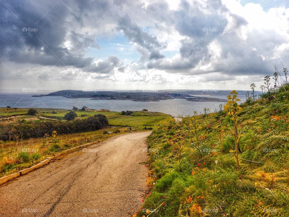 View of Malta from Gozo