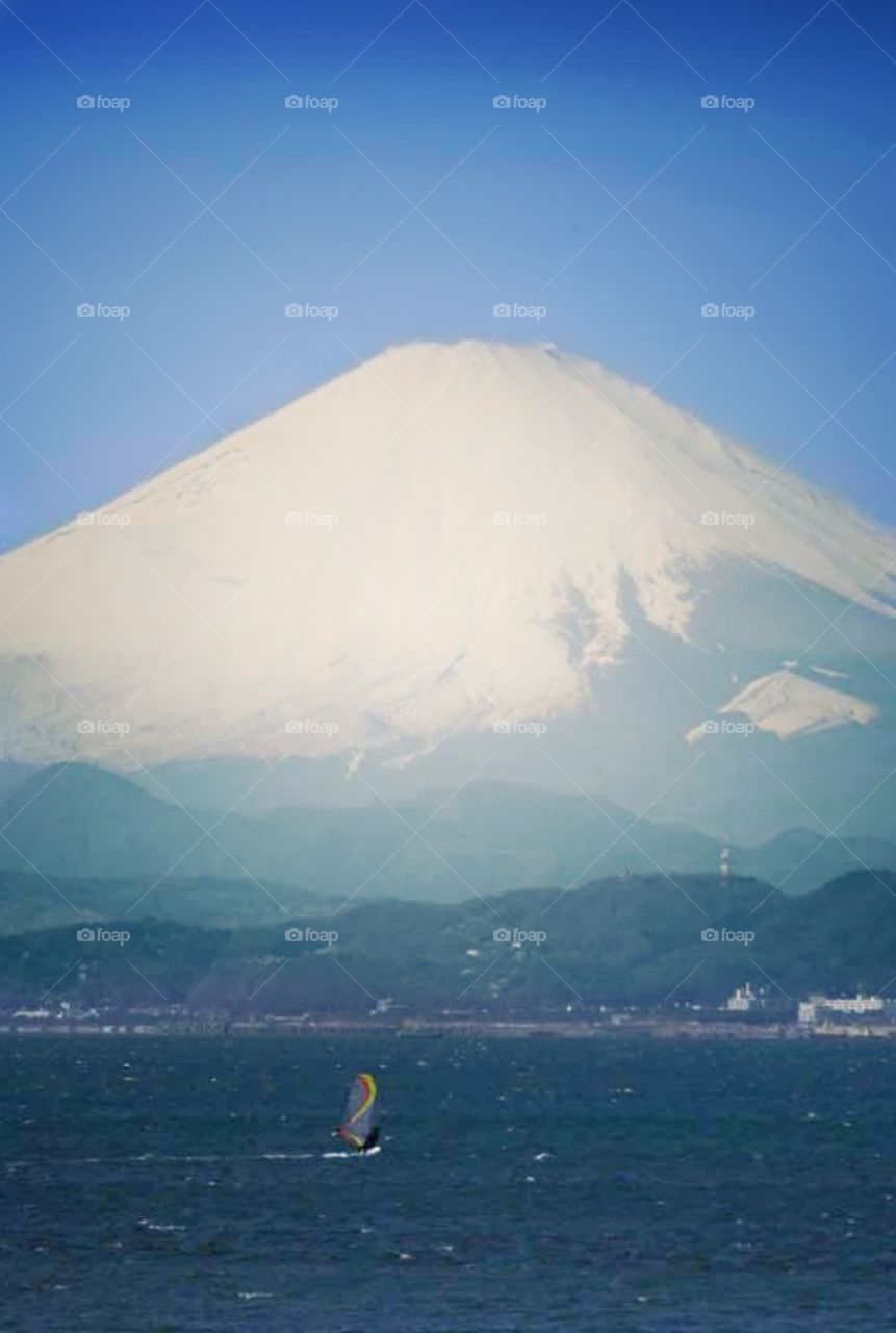 wonderful Fuji mountain view