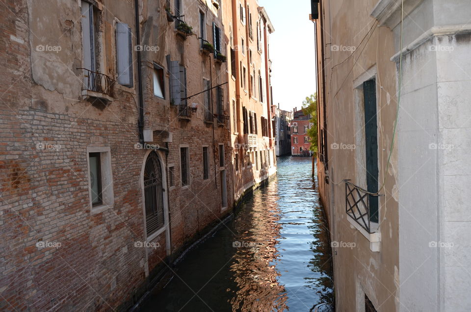 Beautiful streets of Venice.