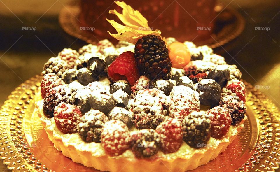 Blackberry cake