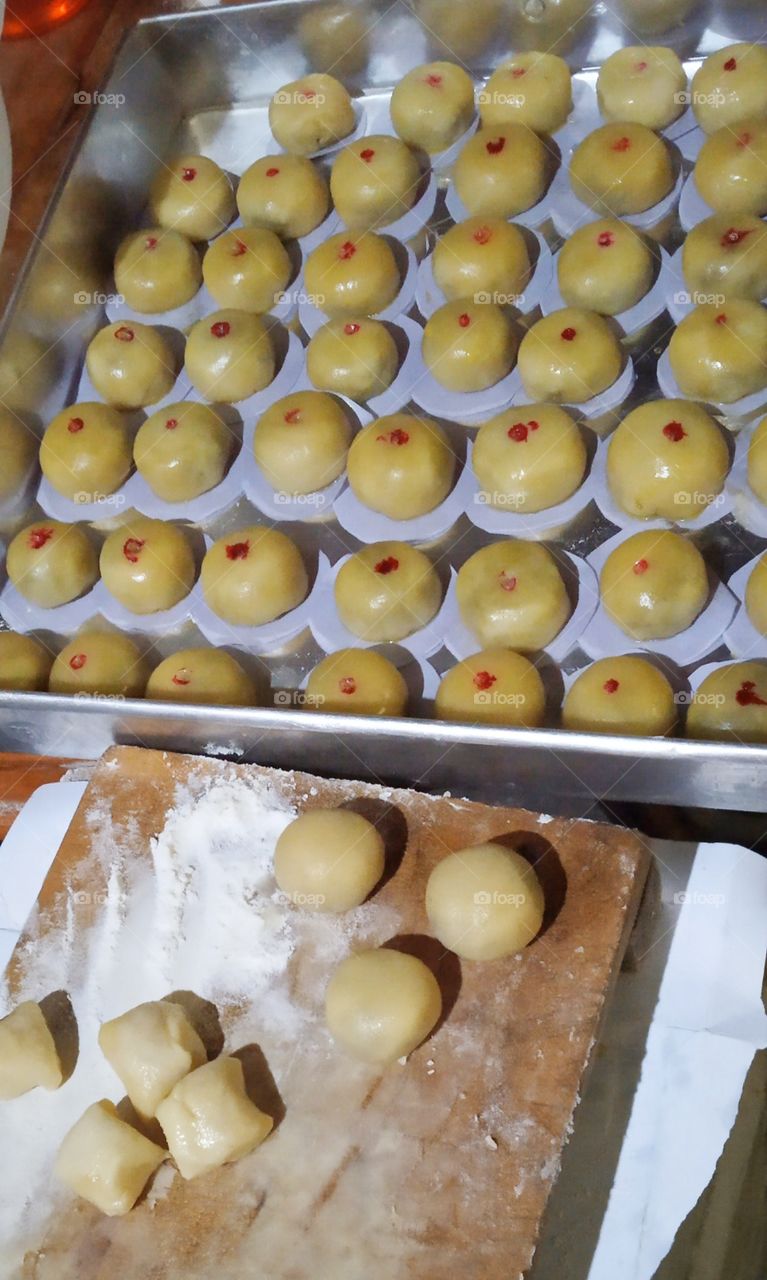 baking time (moon cake)