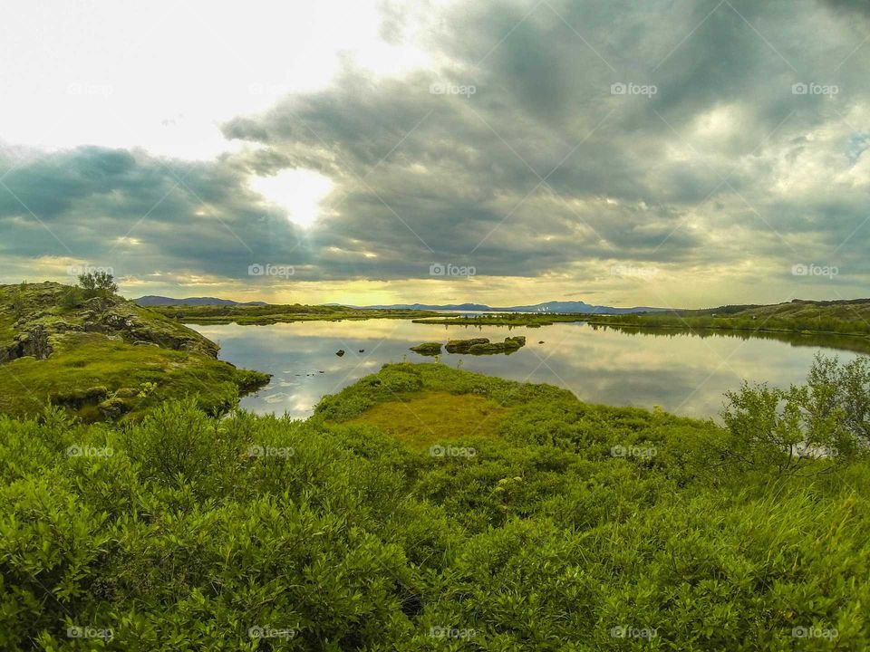 Water, Landscape, No Person, Nature, Lake