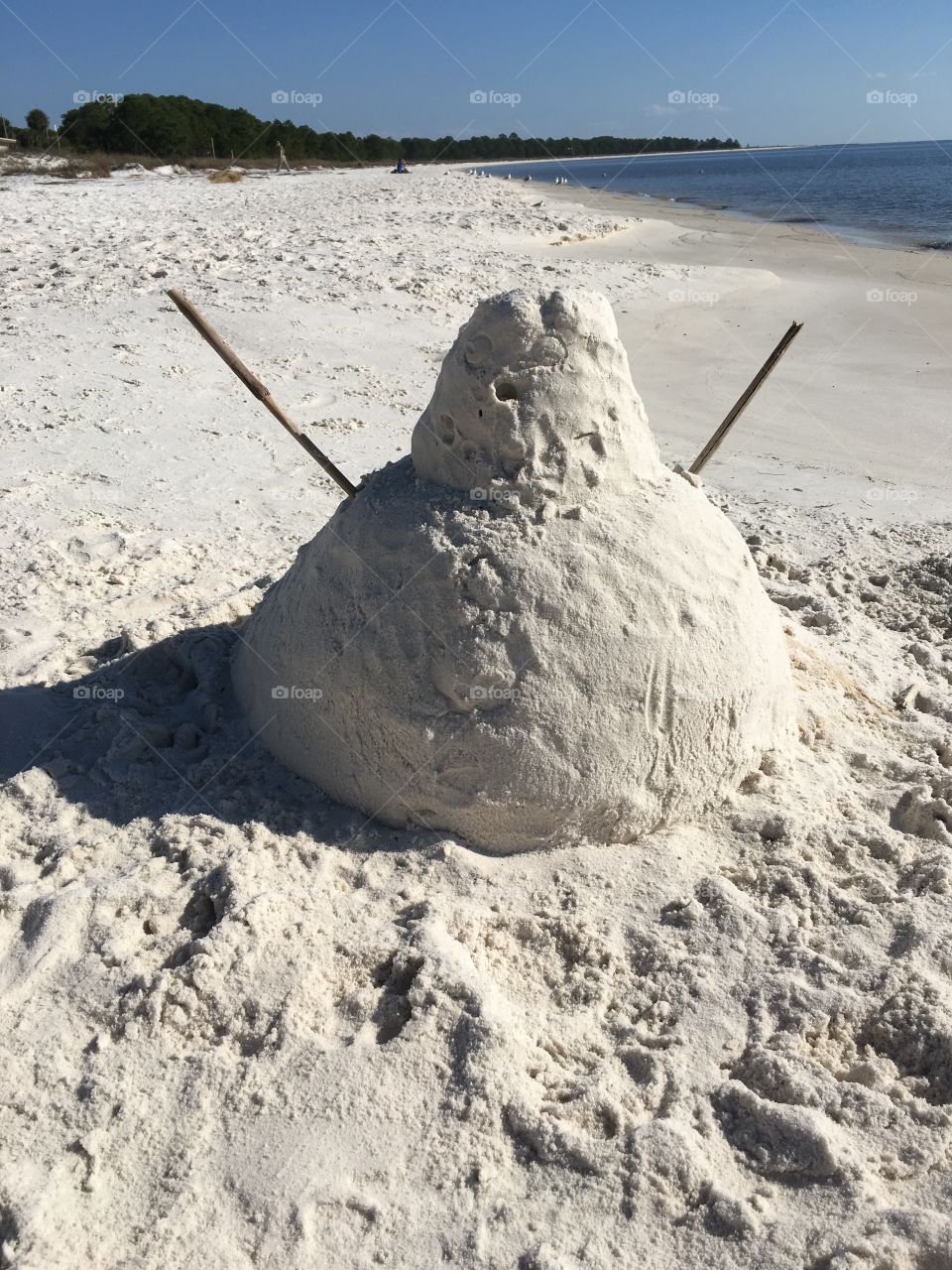 Beach Christmas Sandman