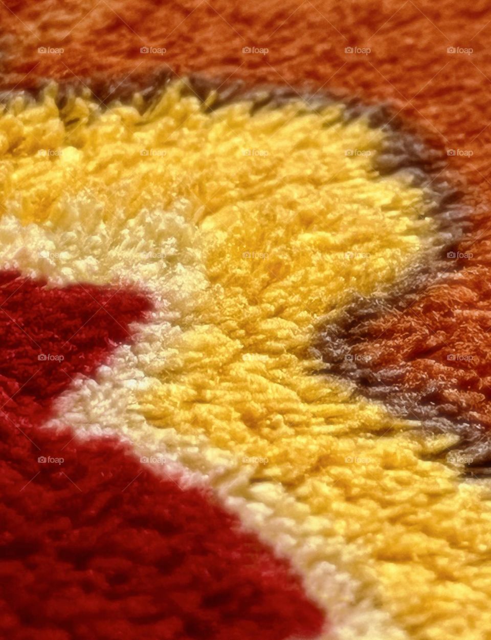 Fall Color Blanket Upclose