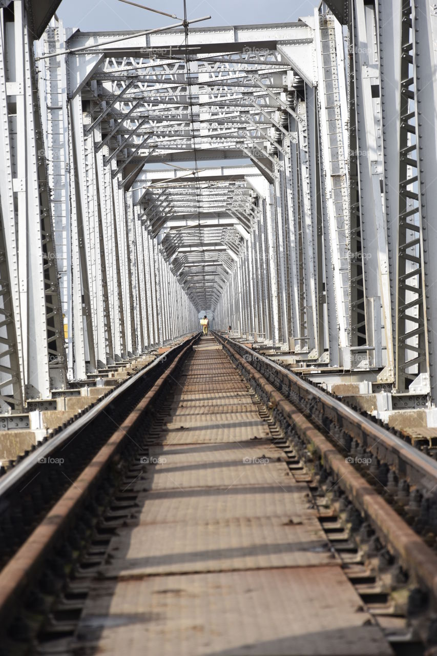 Railway Bridge in Odisha India