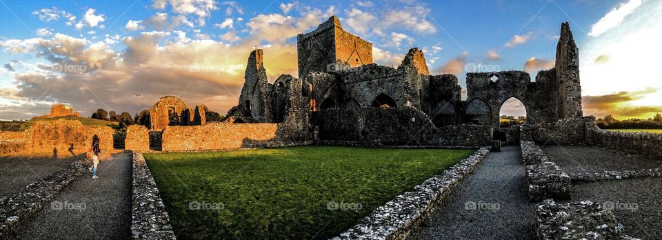 Cashel  Abbey lost in time