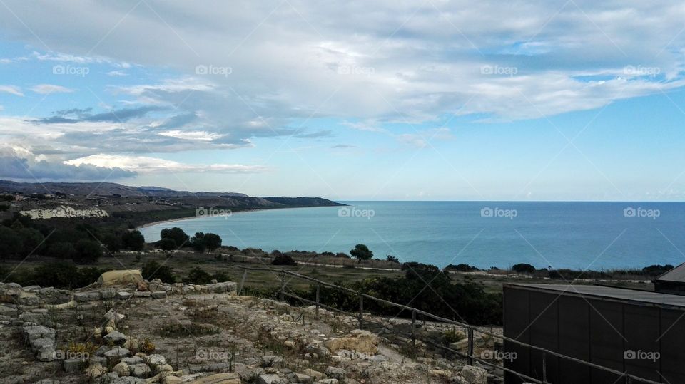 panorama da Eraclea Minoa