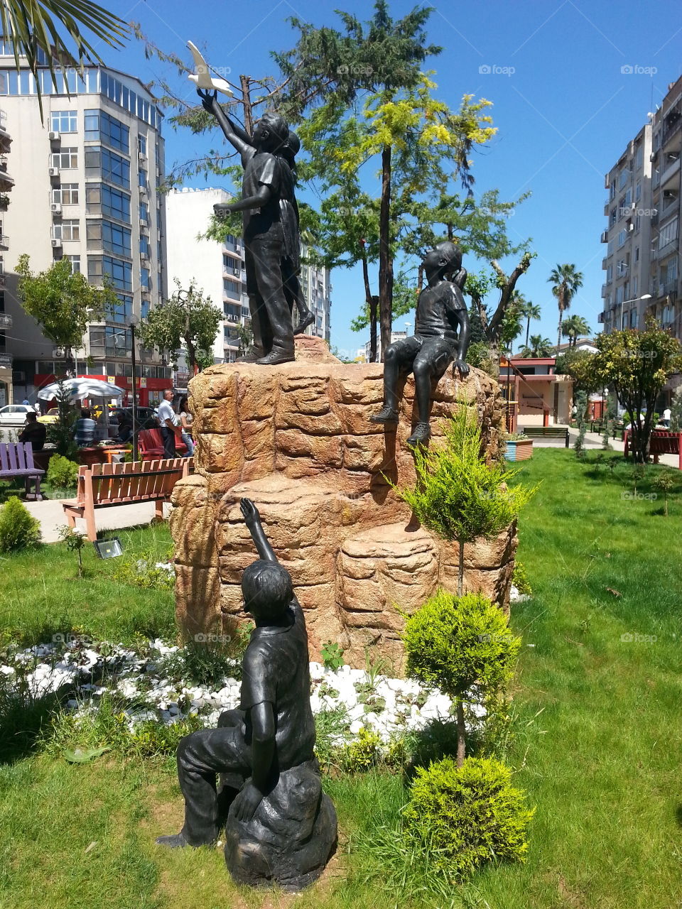 children park. Turkey - mersin - çocuk parkı