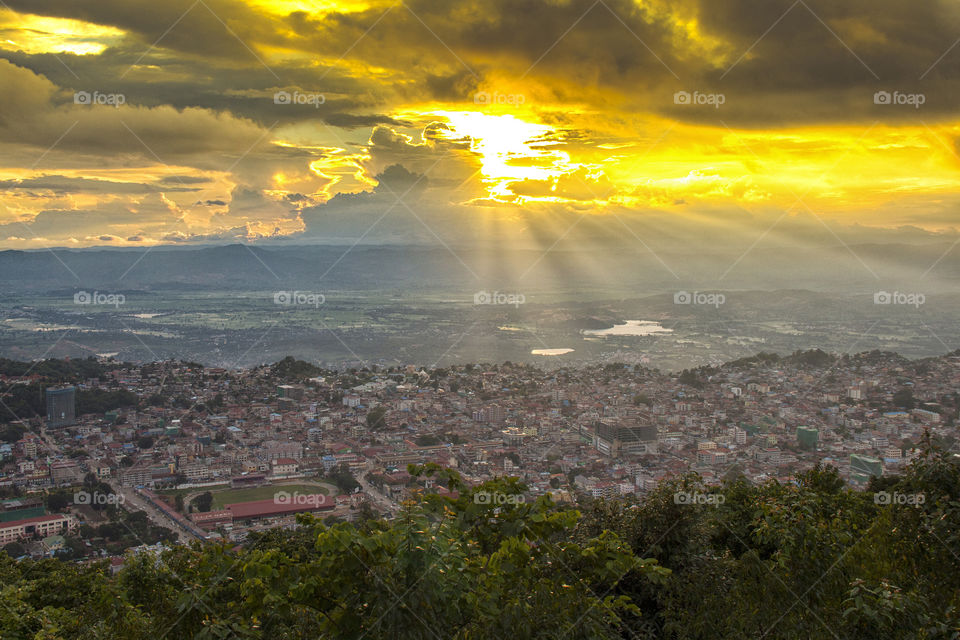 Taunggyi City, Southern Shan State, Myanmar.