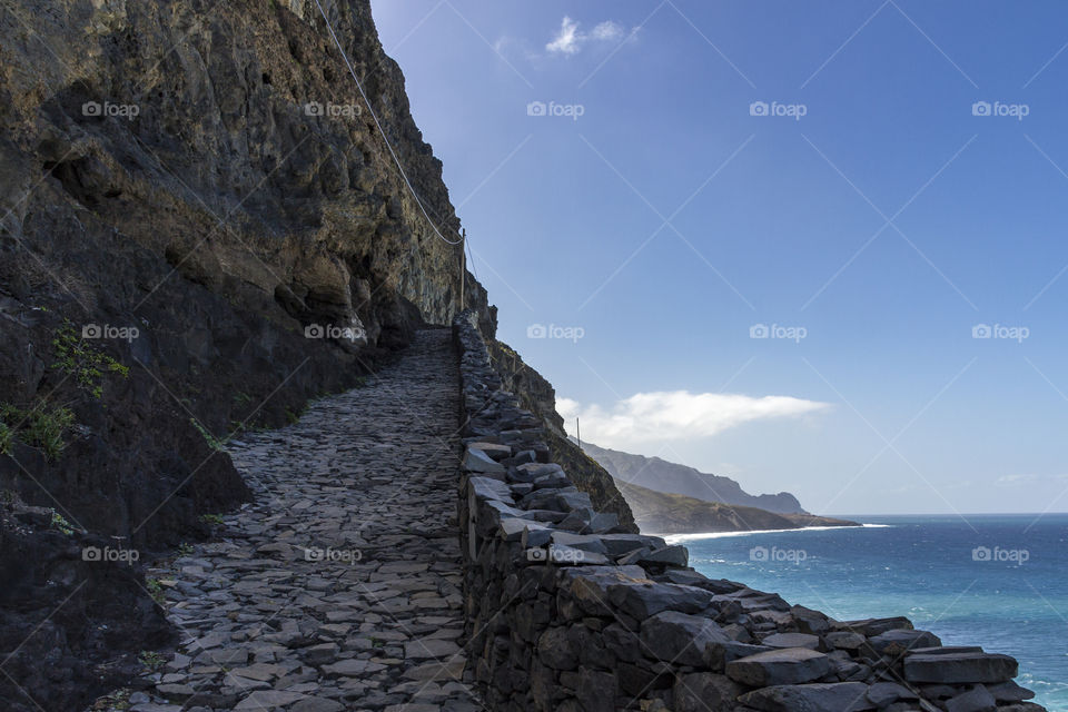 Old coastal path, Santo Antao