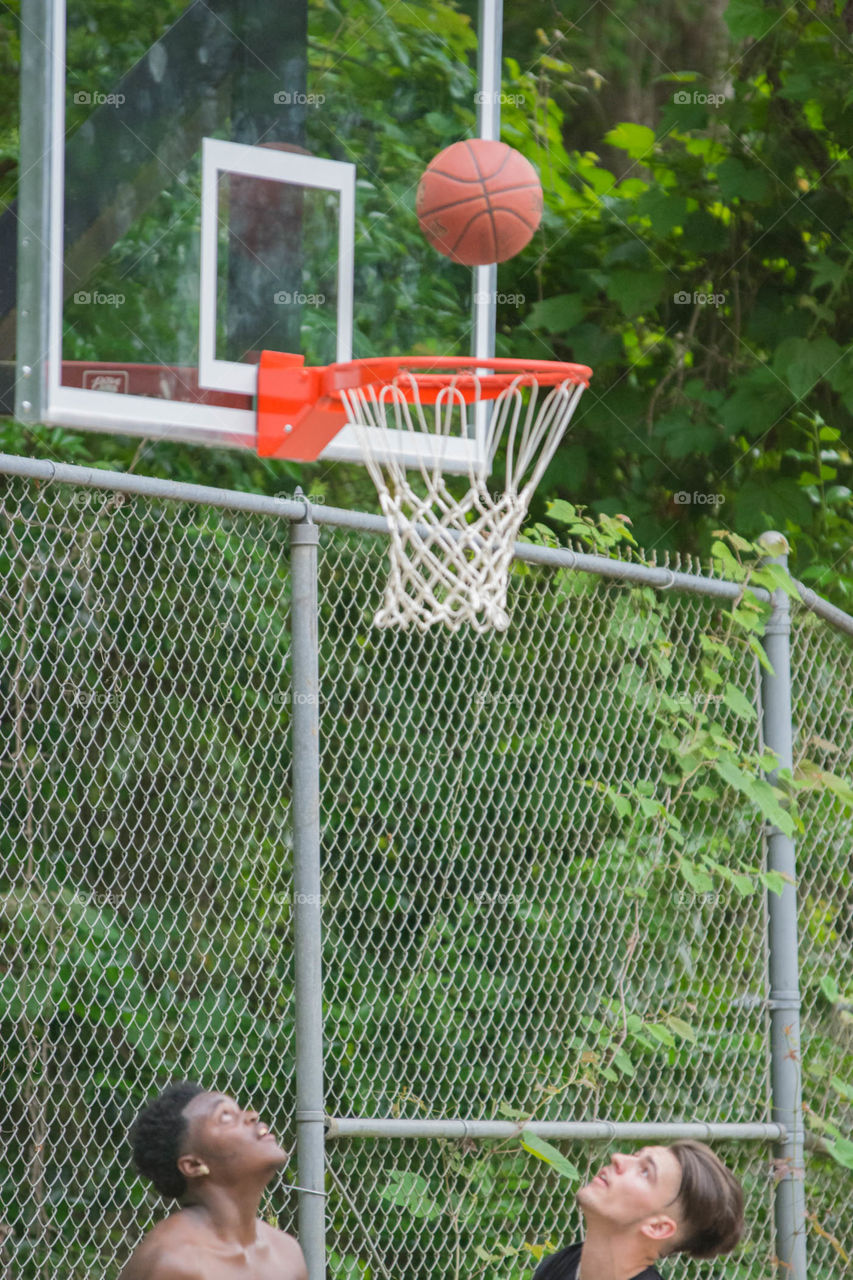 basketball game creating memories