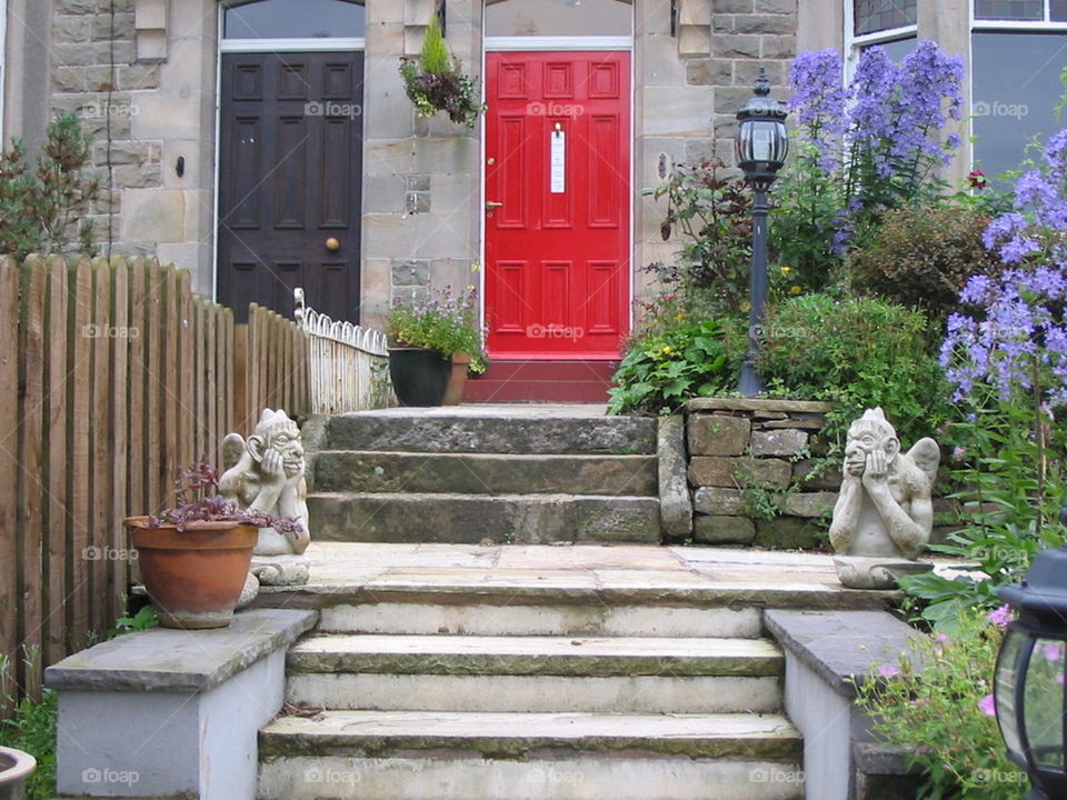 Don't mind the gargoyles! 