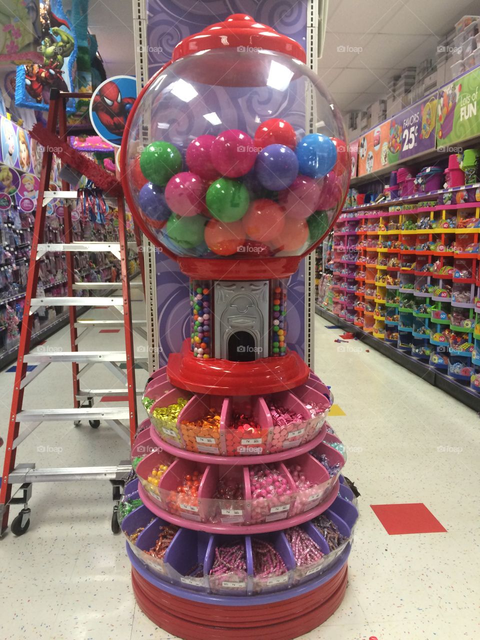 Giant Gum Ball Machine 