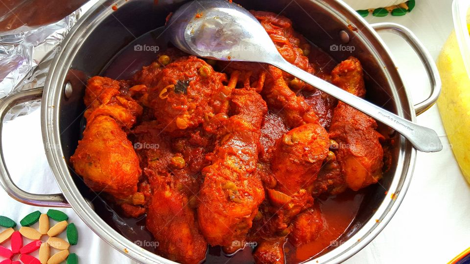 Malaysian Chicken in Spicy Red Sauce (Ayam Masak Merah)