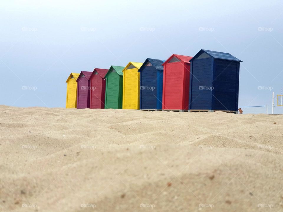 Beach#houses#colors