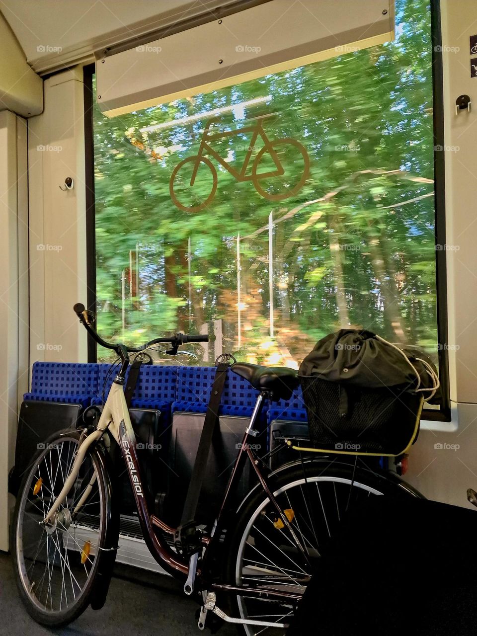 Travel With bicycle.