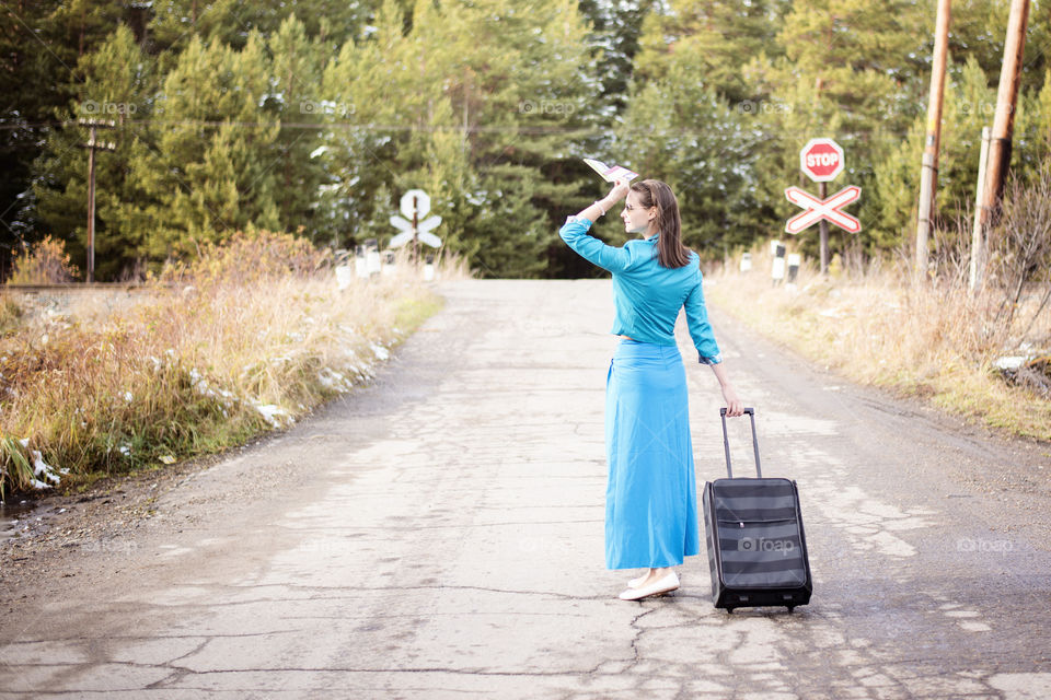 girl on the crossroads